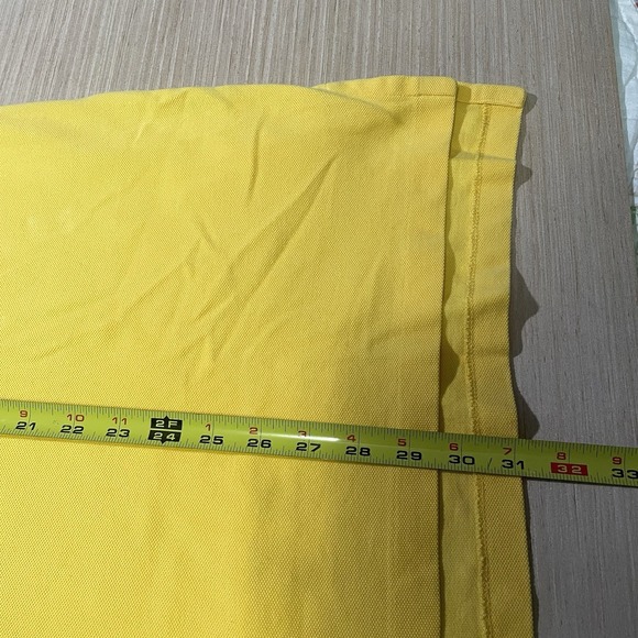 Polo Ralph Lauren Shirt Mens Extra Large Yellow Short Sleeve Classic Preppy Polo - Picture 7 of 8